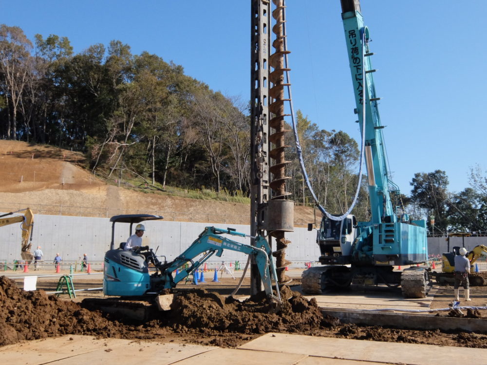 ⑥工場棟建築工事状況（11月上旬）