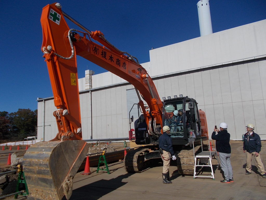 4_重機の試乗体験