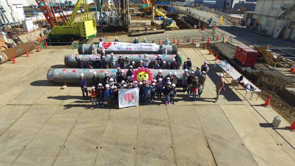 最後にドローンで記念撮影をしました